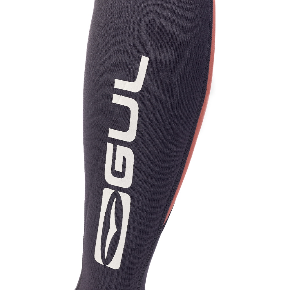 2025 Gul Womens Response 3/2mm Back Zip Wetsuit RE1319-C1 - Grey / Coral